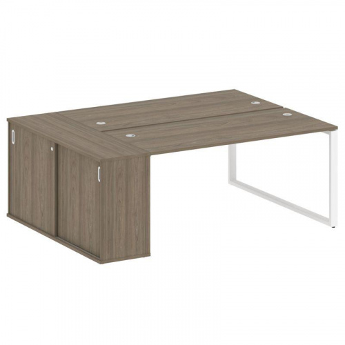 Бенч-система с шкафом-купе на О-обр. м/к Metal System БО.РС-СШК-1.4 Бенч-система с шкафом-купе на О-обр. м/к Metal System БО.РС-СШК-1.4