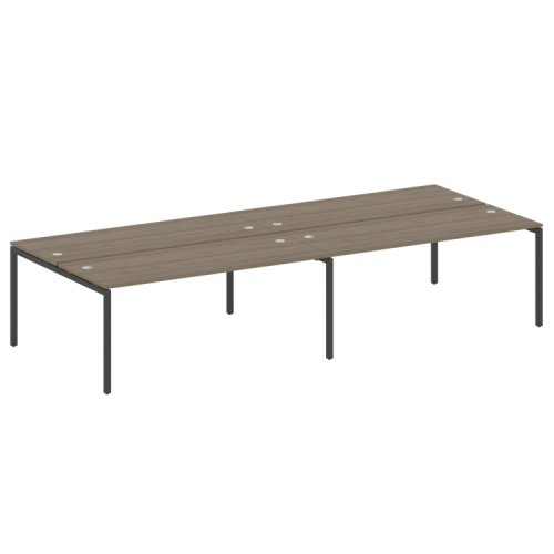 Бенч-система на 4 места на П-обр. м/к Metal System Quattro 40БП.СМ-4.5  фото 2