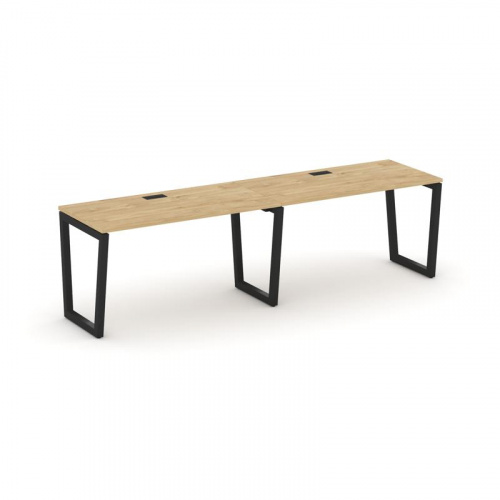 Style Project Рабочая станция 1 сторон. SN-5T2.ORS-003 Акация Лорка/Металл Антрацит/Заглушка Пластик Style Project Рабочая станция 1 сторон. SN-5T2.ORS-003 Акация Лорка/Металл Антрацит/Заглушка Пластик