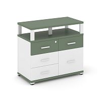 Тумба приставная с 4 ящиками Concept CN.TSP-012 W