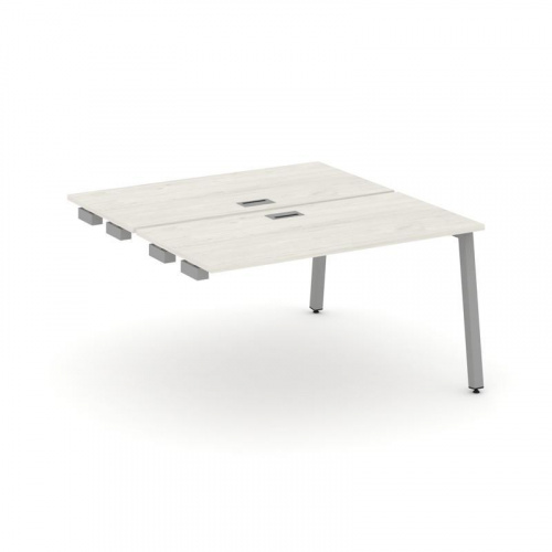 Style Project Стол-приставка к опор. элем. SN-5A.DPRS-002 Дуб Табак/Металл Белый 1180*1232*750 фото 11