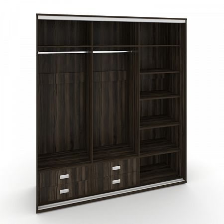 Корпус 3-х секционного шкафа высокого L=1619мм Maris SH.K3-1.1 K3