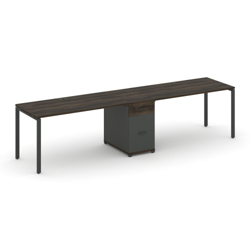 Бенч-система на 2 места с 1 опорной тумбой Concept CN.ORS-405 фото 3 Бенч-система на 2 места с 1 опорной тумбой Concept CN.ORS-405 фото 3