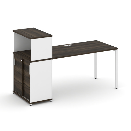 Стол офисный с опорным шкафом-купе Concept CN.SP-239 фото 2 Стол офисный с опорным шкафом-купе Concept CN.SP-239 фото 2