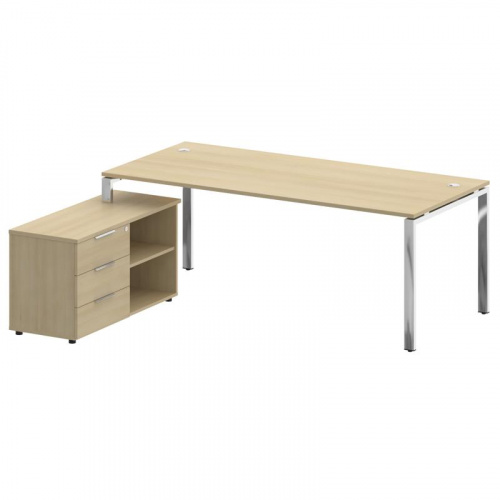 Стол руководителя с тумбой Metal System Direct БГ.СРТ-6.9 (L) фото 4 Стол руководителя с тумбой Metal System Direct БГ.СРТ-6.9 (L) фото 4