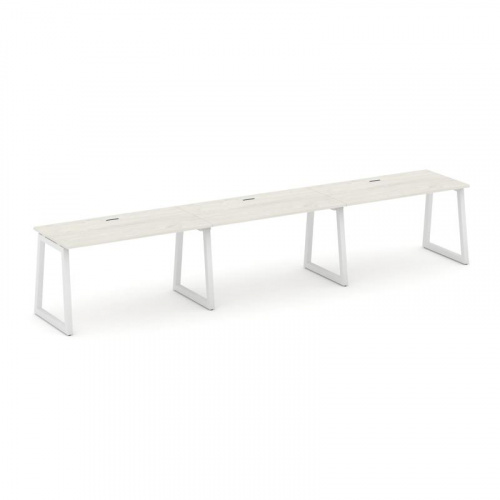 Style Project Рабочая станция 1 сторон. SN-5T1.ORS-043 Акация Лорка/Металл Антрацит/Заглушка Пластик фото 13