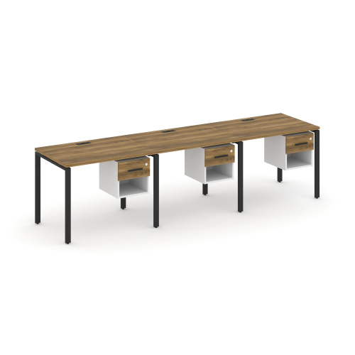 Бенч-система на 3 места с подвесными тумбами Concept CN.ORS-137 фото 7