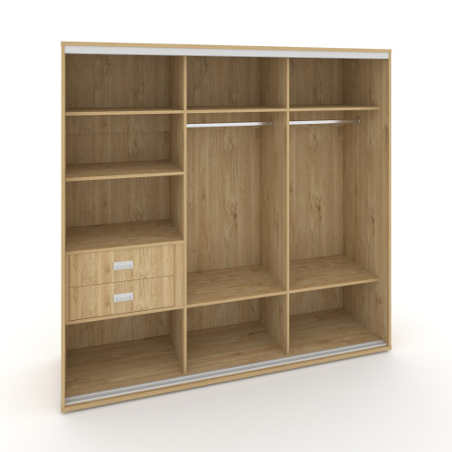 Корпус 3-х секционного шкафа низкого L=1769мм Maris SH.K3-2.2 K6 фото 5