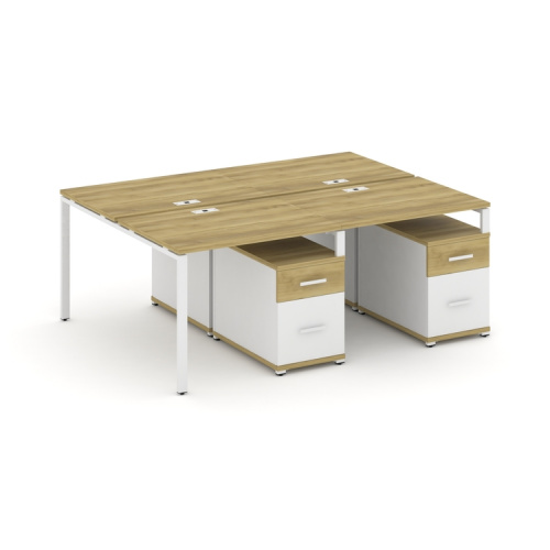 Бенч-система на 4 места с 2 опорными тумбами Concept CN.DRS-321 фото 11 Бенч-система на 4 места с 2 опорными тумбами Concept CN.DRS-321 фото 11