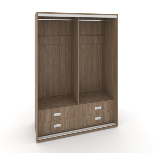 Корпус 2-х секционного шкафа низкого L=1500мм Maris SH.K2-5.2 K3 фото 4