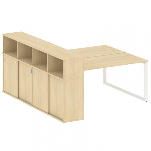 Бенч-система с шкафом-купе на О-обр. м/к Metal System БО.РС-СШК-4.4 фото 6 Бенч-система с шкафом-купе на О-обр. м/к Metal System БО.РС-СШК-4.4 фото 6