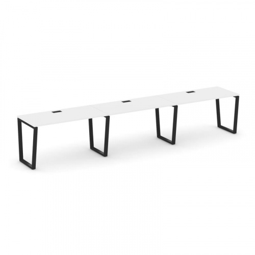 Style Project Рабочая станция 1 сторон. SN-6T2.ORS-033 Акация Лорка/Металл Антрацит/Заглушка Пластик фото 9