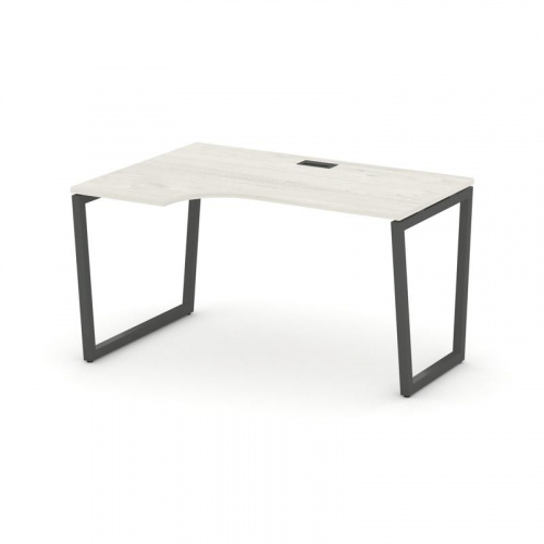 Style Project Стол рабочий эргоном. SN-4T2.SPA-022(L) Акация Лорка/Металл Антрацит/Заглушка Пластик фото 24