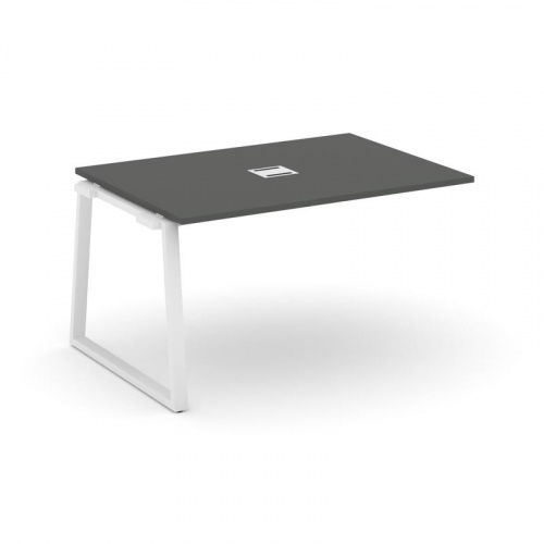 Style Project Проходной наб. элем. перег. стола SN-6T1.NSPRG-004 Акация Лорка/Металл Антрацит/Заглуш фото 19