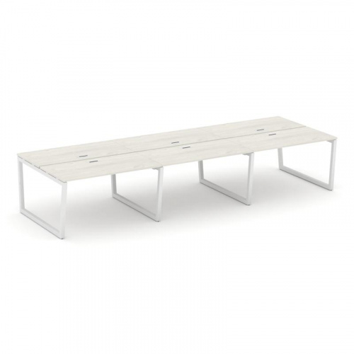 Style Project Рабочая станция 2-х сторон. SN-5T2.DRS-084 Акация Лорка/Металл Антрацит/Заглушка Пласт фото 13