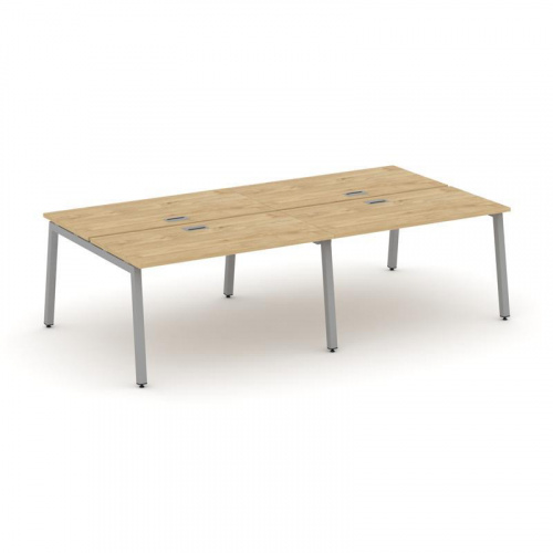 Style Project Рабочая станция 2-х сторон. SN-5A.DRS-043 Дуб Наварра/Металл Белый 2760*1432*750 фото 11