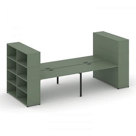 Бенч-система с опорными стеллажами Concept CN.DRS-258