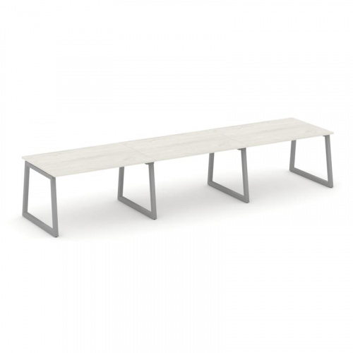 Style Project Стол переговорный SN-5T1.SPRG-022.3 Акация Лорка/Металл Антрацит 3540*980*750 фото 13