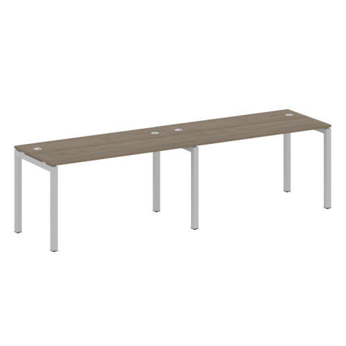 Бенч-система на 2 места на П-обр. м/к Metal System Quattro 50БП.СМ-2.3  фото 2