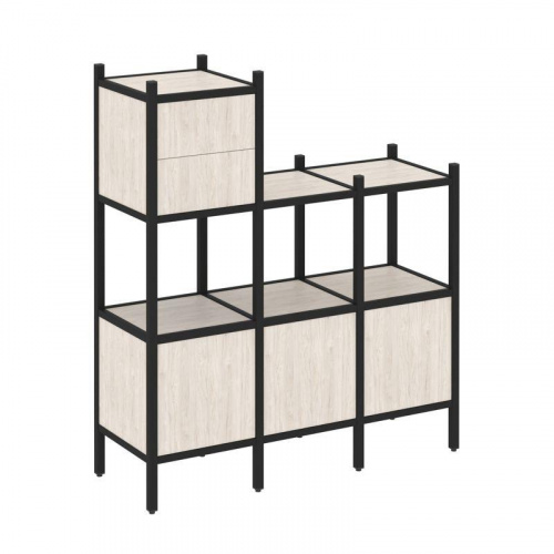 Стеллаж офисный прямой Loft VR.L-13 фото 5 Стеллаж офисный прямой Loft VR.L-13 фото 5