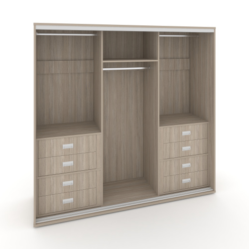 Корпус 3-х секционного шкафа низкого L=1619мм Maris SH.K3-1.2 K5 фото 6