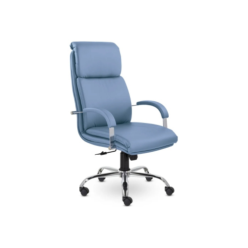 Кресло руководителя Надир (Хром) (Экокожа) фото 9