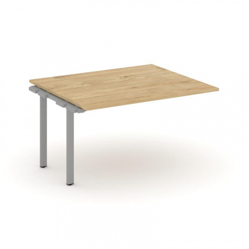 Style Project Проходной наб. элем. перег. стола SN-6P.NSPRG-032.3 Дуб Наварра/Металл Белый 1180*1180 фото 24