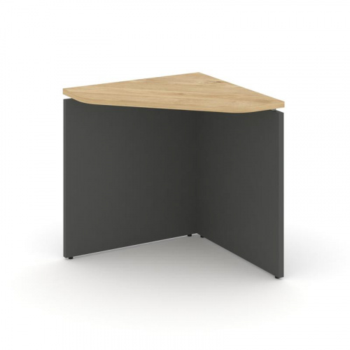 Style Project Угловой элемент стола SN-D.USP-011 Акация Лорка/Антрацит/Металл Антрацит 700*700*750 фото 15