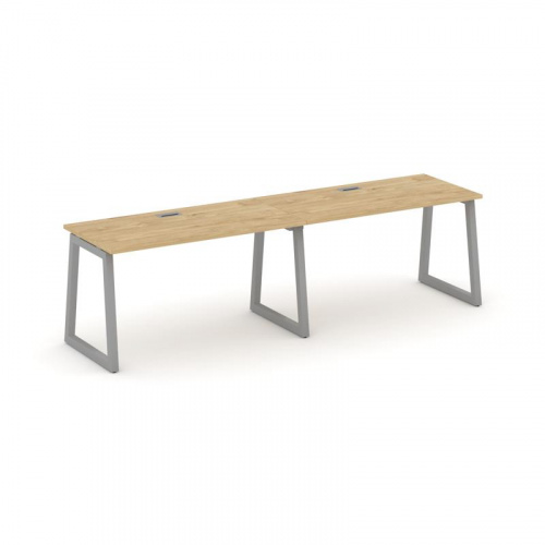 Style Project Рабочая станция 1 сторон. SN-5T1.ORS-024 Акация Лорка/Металл Антрацит/Заглушка Пластик фото 2