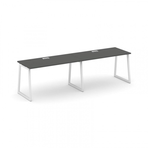 Style Project Рабочая станция 1 сторон. SN-4T1.ORS-024 Акация Лорка/Металл Антрацит/Заглушка Пластик фото 24