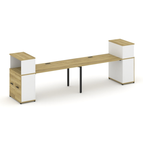 Бенч-система с опорными распашными шкафами Concept CN.ORS-227 фото 6 Бенч-система с опорными распашными шкафами Concept CN.ORS-227 фото 6