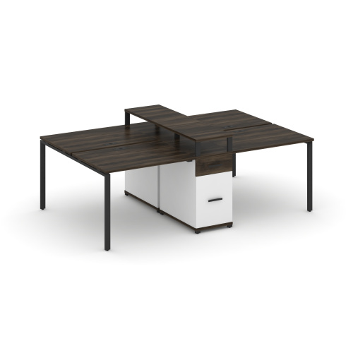 Бенч-система на 4 места с 1 опорной тумбой Concept CN.DRS-437 фото 9