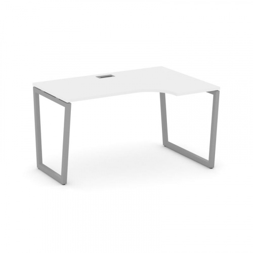 Style Project Стол рабочий эргоном. SN-4T2.SPA-002(R) Акация Лорка/Металл Антрацит/Заглушка Пластик фото 15