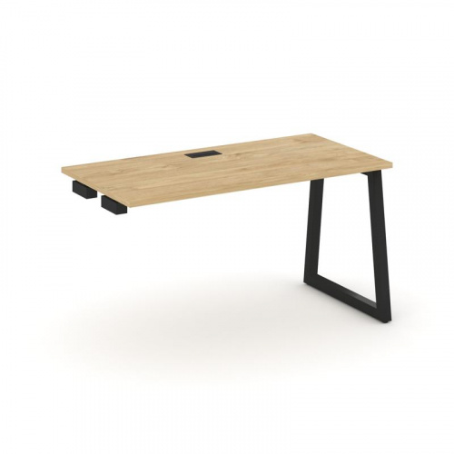 Style Project Стол-приставка к опор. элем. SN-5T1.OPRS-024 Акация Лорка/Металл Антрацит/Заглушка Пла