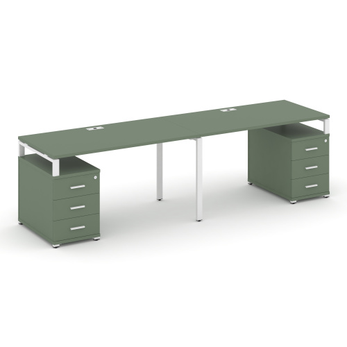 Бенч-система на 2 места с 2 опорными тумбами Concept CN.ORS-317 Бенч-система на 2 места с 2 опорными тумбами Concept CN.ORS-317