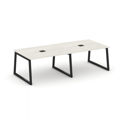 Style Project Стол переговорный SN-5T1.SPRG-044 Акация Лорка/Металл Антрацит/Заглушка Металл Антраци фото 9 Style Project Стол переговорный SN-5T1.SPRG-044 Акация Лорка/Металл Антрацит/Заглушка Металл Антраци фото 9