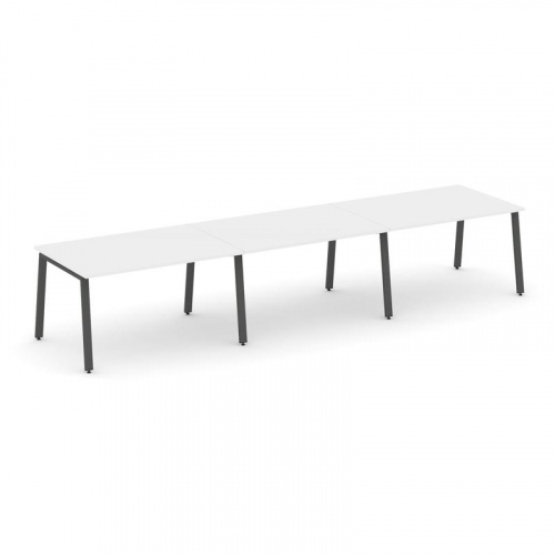 Style Project Стол переговорный SN-6A.SPRG-021.3 Акация Лорка/Металл Белый 2940*980*750 фото 27