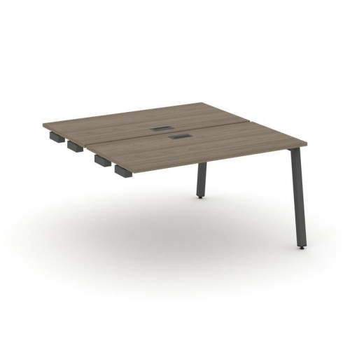 Style Project Стол-приставка к опор. элем. SN-5A.DPRS-002 Дуб Табак/Металл Белый 1180*1232*750 фото 15