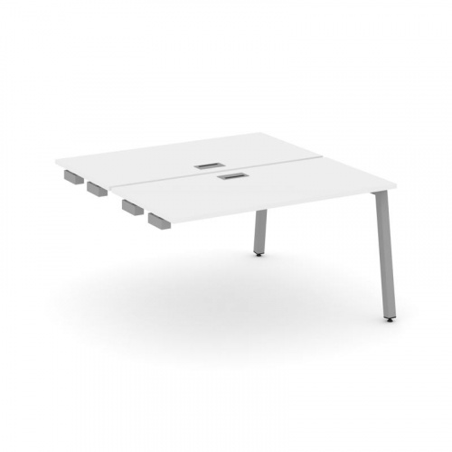 Style Project Стол-приставка к опор. элем. SN-5A.DPRS-002 Дуб Табак/Металл Белый 1180*1232*750 фото 12