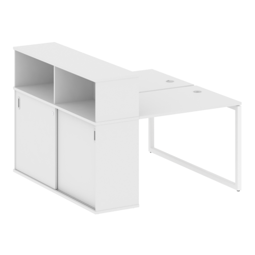 Бенч-система с шкафом-купе на О-обр. м/к Metal System Quattro 40БО.РС-СШК-2.1 фото 9 Бенч-система с шкафом-купе на О-обр. м/к Metal System Quattro 40БО.РС-СШК-2.1 фото 9