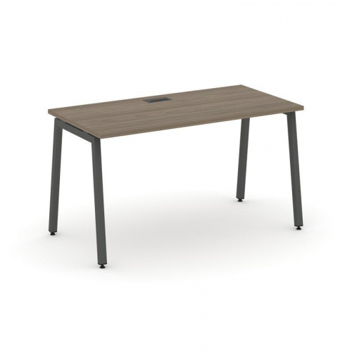 Style Project Стол письменный SN-4A.SP-004 Дуб Табак/Металл Белый 1580*600*750 фото 21