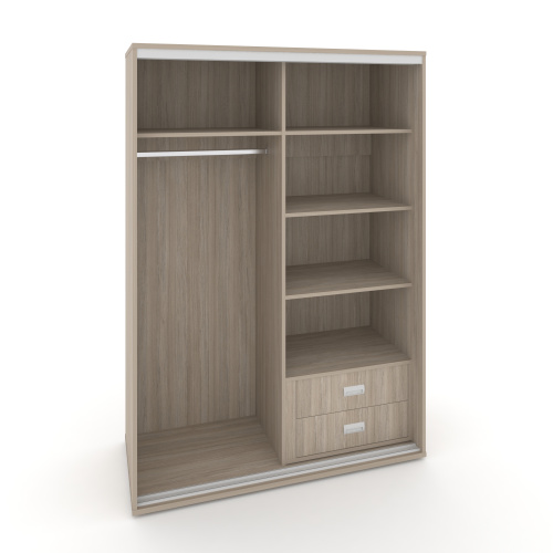 Корпус 2-х секционного шкафа низкого L=1700мм Maris SH.K2-7.2 K1 фото 3