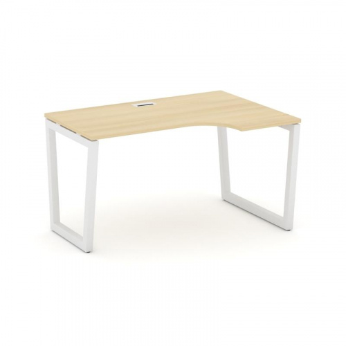 Style Project Стол рабочий эргоном. SN-5T2.SPA-002(R) Акация Лорка/Металл Антрацит/Заглушка Пластик фото 21