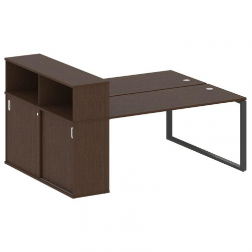 Бенч-система с шкафом-купе на О-обр. м/к Metal System БО.РС-СШК-2.4 фото 7