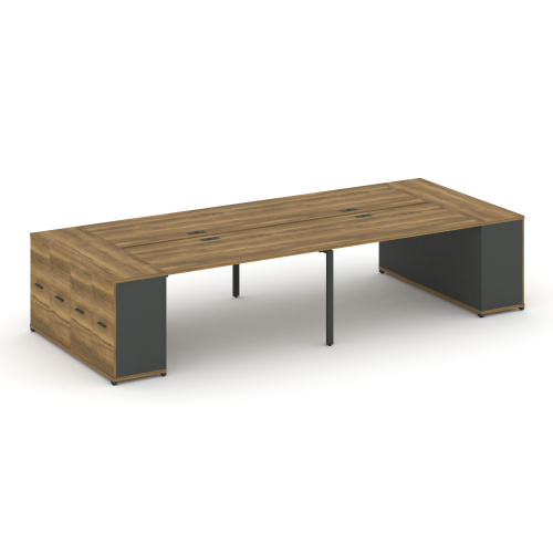 Бенч-система с опорными распашными шкафами Concept CN.DRS-261 Бенч-система с опорными распашными шкафами Concept CN.DRS-261