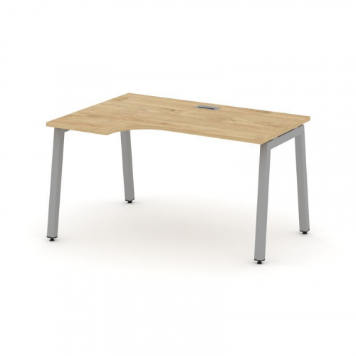 Style Project Стол рабочий эргоном. SN-5A.SPA-001(L) Дуб Наварра/Металл Антрацит 1380*600/980*750 фото 10 Style Project Стол рабочий эргоном. SN-5A.SPA-001(L) Дуб Наварра/Металл Антрацит 1380*600/980*750 фото 10