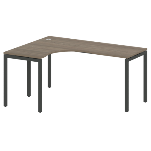 Стол криволинейный левый на П-обр. м/к Metal System Quattro 40БП.СА-4 (L) фото 2 Стол криволинейный левый на П-обр. м/к Metal System Quattro 40БП.СА-4 (L) фото 2