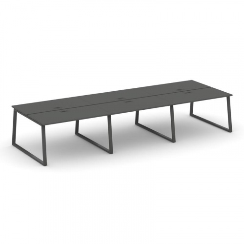 Style Project Рабочая станция 2-х сторон. SN-6T1.DRS-063 Акация Лорка/Металл Антрацит/Заглушка Пласт фото 27