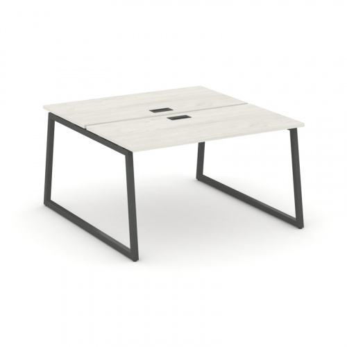 Style Project Рабочая станция 2-х сторон. SN-4T1.DRS-024 Акация Лорка/Металл Антрацит/Заглушка Пласт фото 9