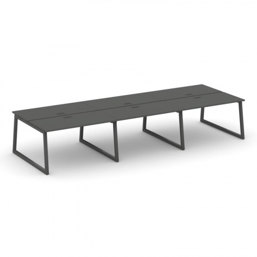 Style Project Рабочая станция 2-х сторон. SN-5T1.DRS-064 Акация Лорка/Металл Антрацит/Заглушка Пласт фото 27